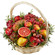 fruit basket with Pomegranates. Saint Petersburg