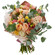 bouquet of multicolored roses. Saint Petersburg