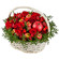 gift basket with strawberry. Saint Petersburg